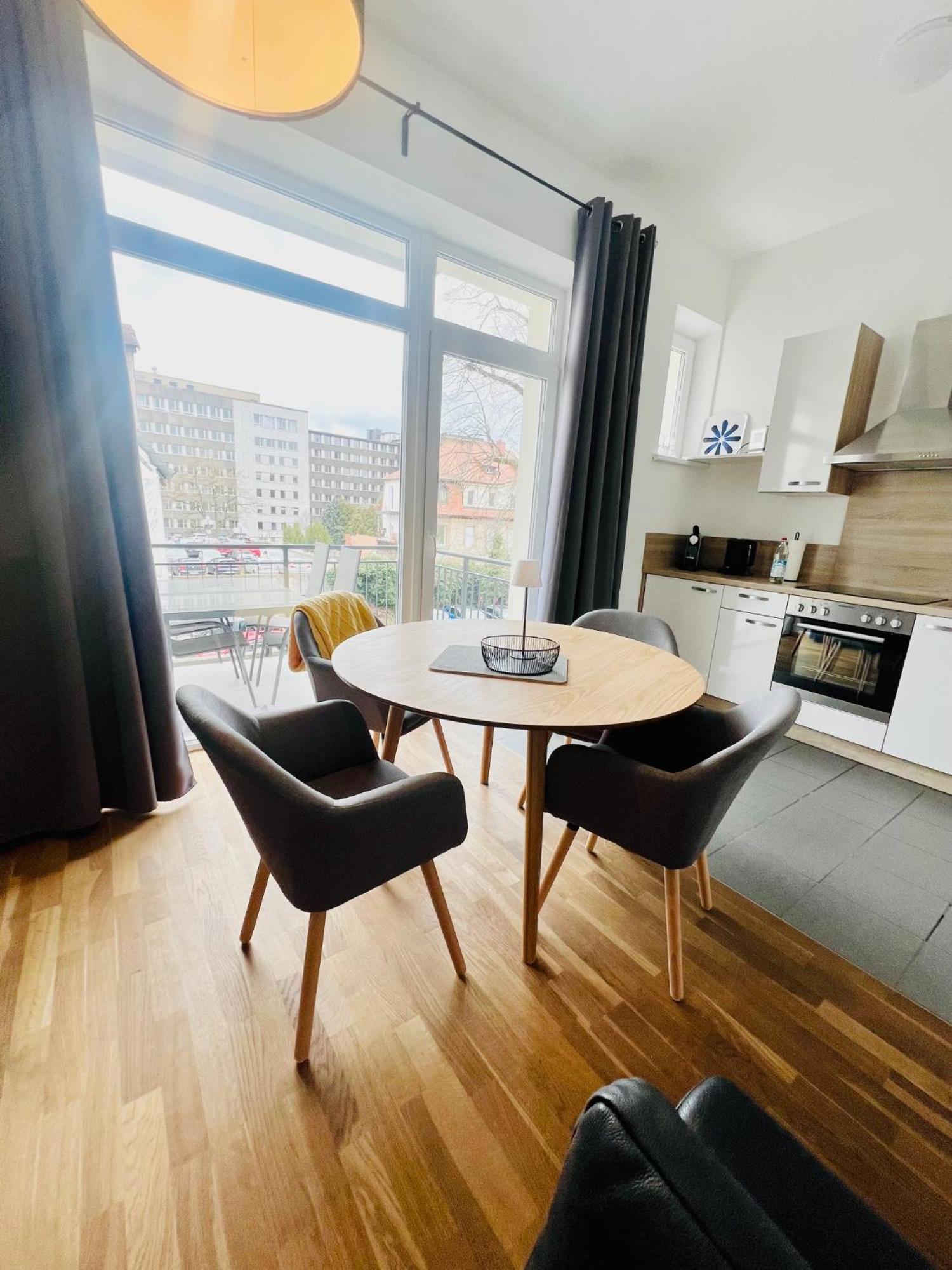 Cooles City-Appartment - Balkon Bayreuth Exterior foto